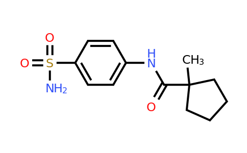 CAS 923183-91-9 | 1-methyl-N-(4-sulfamoylphenyl)cyclopentane-1-carboxamide