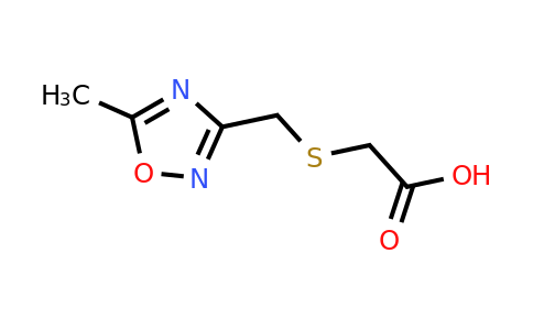 CAS 923255-50-9 | 2-{[(5-methyl-1,2,4-oxadiazol-3-yl)methyl]sulfanyl}acetic acid