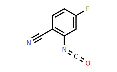CAS 923255-70-3 | 4-Fluoro-2-isocyanatobenzonitrile