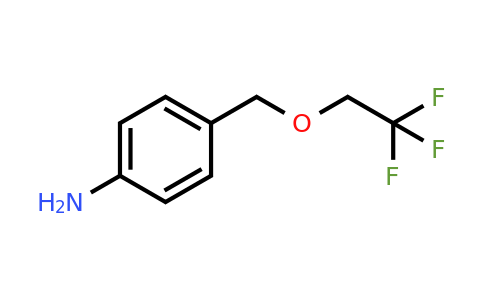 CAS 923255-94-1 | 4-((2,2,2-Trifluoroethoxy)methyl)aniline