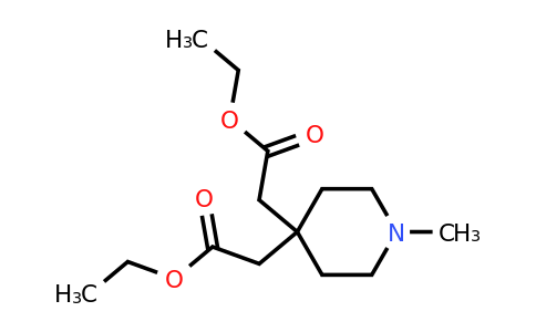 CAS 92329-92-5 | ethyl 2-[4-(2-ethoxy-2-oxo-ethyl)-1-methyl-4-piperidyl]acetate