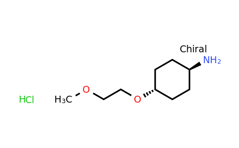 CAS 923595-95-3 | trans-4-(2-methoxyethoxy)cyclohexanamine;hydrochloride