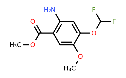 CAS 923683-37-8 | Methyl 2-amino-4-(difluoromethoxy)-5-methoxybenzoate