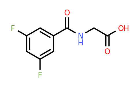 CAS 923691-92-3 | 2-[(3,5-Difluorophenyl)formamido]acetic acid