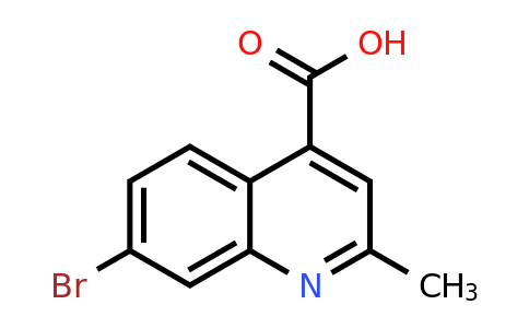 CAS 923715-61-1 | 7-Bromo-2-methylquinoline-4-carboxylic acid