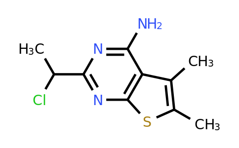 CAS 923721-47-5 | 2-(1-Chloroethyl)-5,6-dimethylthieno[2,3-d]pyrimidin-4-amine