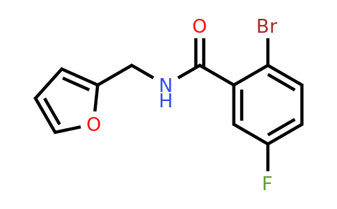 CAS 923722-86-5 | 2-Bromo-5-fluoro-N-(furan-2-ylmethyl)benzamide