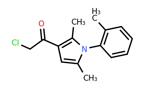 CAS 923743-10-6 | 2-Chloro-1-(2,5-dimethyl-1-(o-tolyl)-1H-pyrrol-3-yl)ethanone