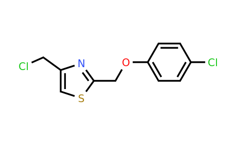 CAS 923811-90-9 | 4-(Chloromethyl)-2-(4-chlorophenoxymethyl)-1,3-thiazole