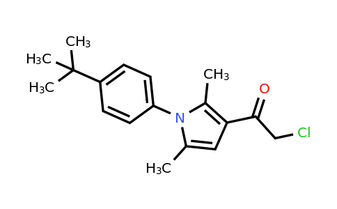 CAS 923854-43-7 | 1-[1-(4-tert-Butylphenyl)-2,5-dimethyl-1H-pyrrol-3-yl]-2-chloroethan-1-one