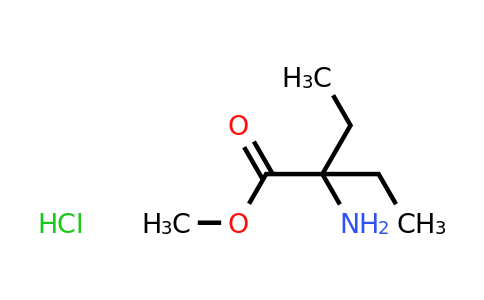 CAS 92398-54-4 | methyl 2-amino-2-ethylbutanoate hydrochloride