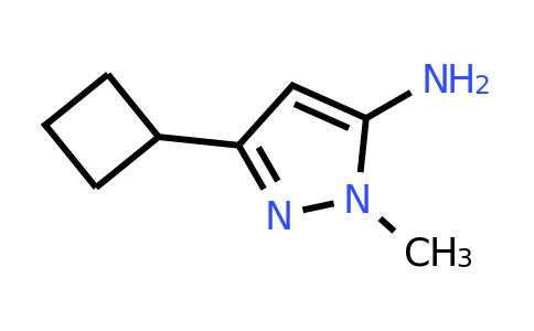 CAS 92406-41-2 | 3-cyclobutyl-1-methyl-1H-pyrazol-5-amine