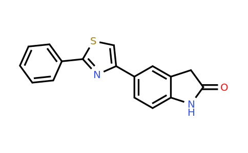 CAS 924200-99-7 | 5-(2-Phenylthiazol-4-yl)indolin-2-one