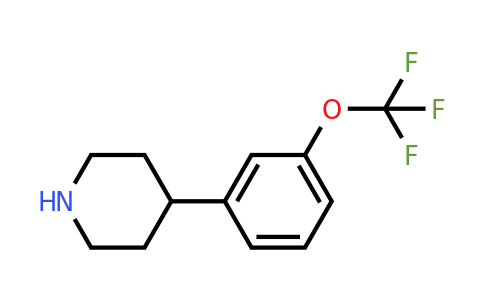 CAS 924275-17-2 | 4-(3-Trifluoromethoxy-phenyl)-piperidine
