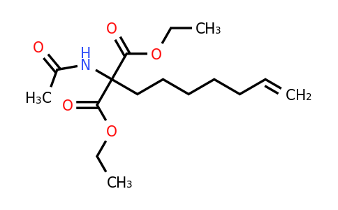 CAS 924309-92-2 | diethyl 2-acetamido-2-hept-6-enyl-propanedioate