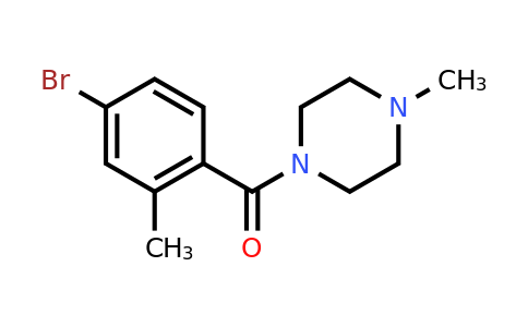 CAS 924642-59-1 | 1-(4-bromo-2-methylbenzoyl)-4-methylpiperazine