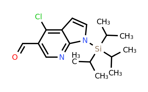 CAS 924655-39-0 | 1H-Pyrrolo[2,3-B]pyridine-5-carboxaldehyde, 4-chloro-1-[tris(1-methylethyl)silyl]-