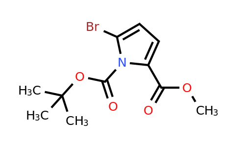 CAS 924708-81-6 | 1-tert-Butyl 2-methyl 5-bromo-1H-pyrrole-1,2-dicarboxylate