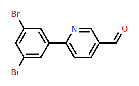 CAS 924817-86-7 | 6-(3,5-Dibromo-phenyl)-pyridine-3-carbaldehyde