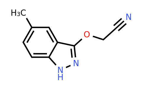 CAS 924817-90-3 | 2-(5-Methyl-1H-indazol-3-yloxy)acetonitrile