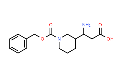 CAS 924817-94-7 | 3-(1-((Benzyloxy)carbonyl)piperidin-3-YL)-3-aminopropanoic acid