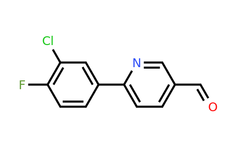CAS 924818-08-6 | 6-(3-Chloro-4-fluoro-phenyl)-pyridine-3-carbaldehyde