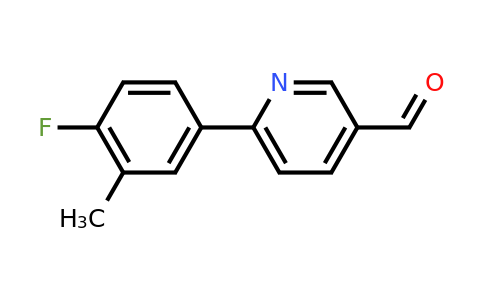 CAS 924818-09-7 | 6-(4-Fluoro-3-methyl-phenyl)-pyridine-3-carbaldehyde