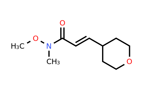 CAS 924818-15-5 | (2E)-N-Methoxy-N-methyl-3-(tetrahydro-2H-pyran-4-YL)acrylamide