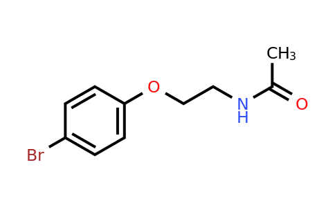 CAS 924829-94-7 | N-(2-(4-Bromophenoxy)ethyl)acetamide