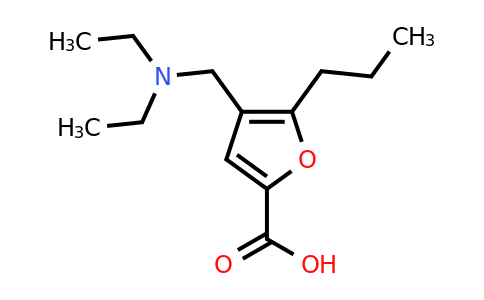 CAS 924832-46-2 | 4-((Diethylamino)methyl)-5-propylfuran-2-carboxylic acid