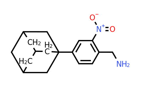 CAS 924841-80-5 | (4-(Adamantan-1-yl)-2-nitrophenyl)methanamine