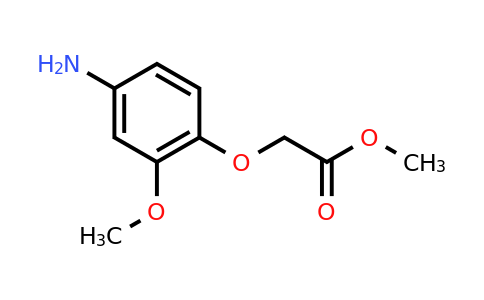 CAS 924843-60-7 | Methyl 2-(4-amino-2-methoxyphenoxy)acetate