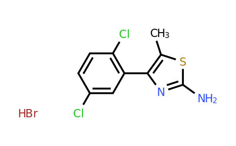 CAS 924848-79-3 | 4-(2,5-Dichlorophenyl)-5-methylthiazol-2-amine hydrobromide