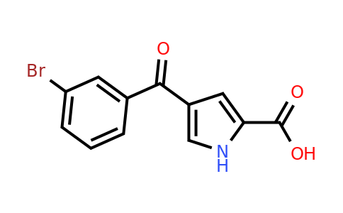 CAS 924868-86-0 | 4-(3-Bromobenzoyl)-1H-pyrrole-2-carboxylic acid