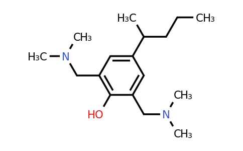 CAS 924868-91-7 | 2,6-Bis((dimethylamino)methyl)-4-(pentan-2-yl)phenol