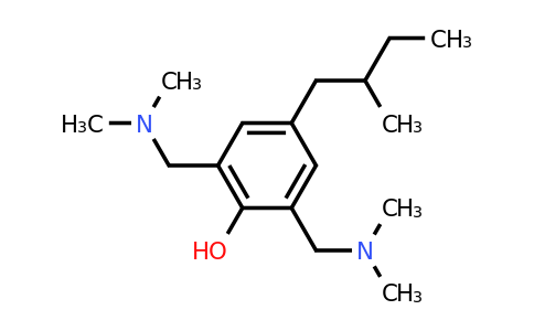 CAS 924868-92-8 | 2,6-Bis((dimethylamino)methyl)-4-(2-methylbutyl)phenol