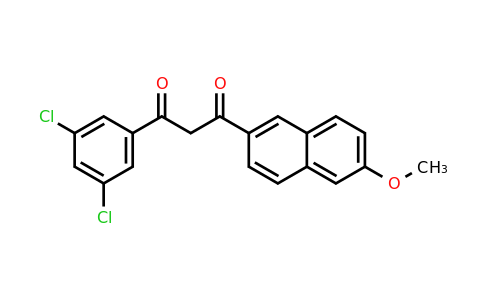 CAS 924887-13-8 | 1-(3,5-Dichlorophenyl)-3-(6-methoxynaphthalen-2-yl)propane-1,3-dione