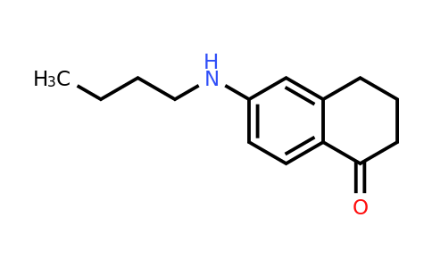 CAS 92499-87-1 | 6-(Butylamino)-3,4-dihydronaphthalen-1(2H)-one