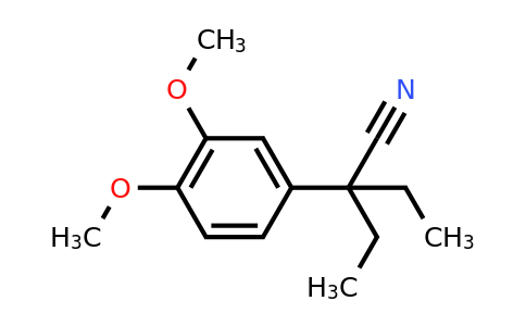 CAS 92500-44-2 | 2-(3,4-dimethoxyphenyl)-2-ethylbutanenitrile
