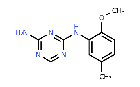 CAS 925070-03-7 | N2-(2-Methoxy-5-methylphenyl)-1,3,5-triazine-2,4-diamine