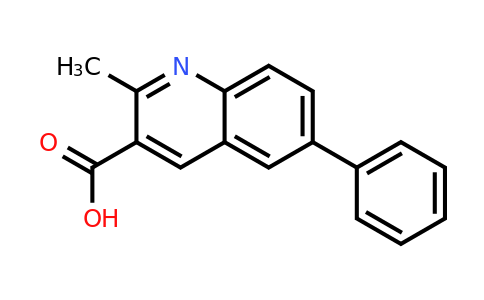 CAS 92513-33-2 | 2-Methyl-6-phenylquinoline-3-carboxylic acid