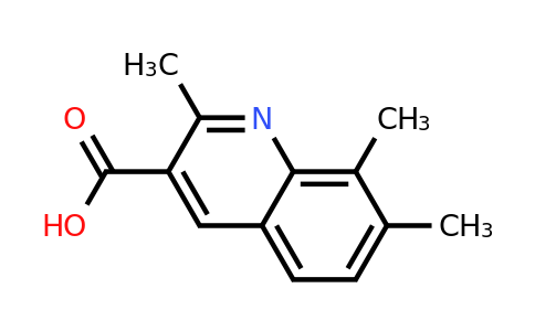 CAS 92513-34-3 | 2,7,8-Trimethylquinoline-3-carboxylic acid