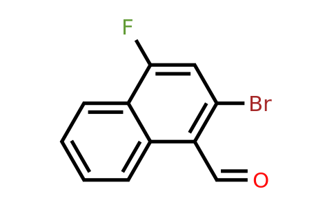 CAS 925442-88-2 | 2-Bromo-4-fluoro-1-naphthaldehyde