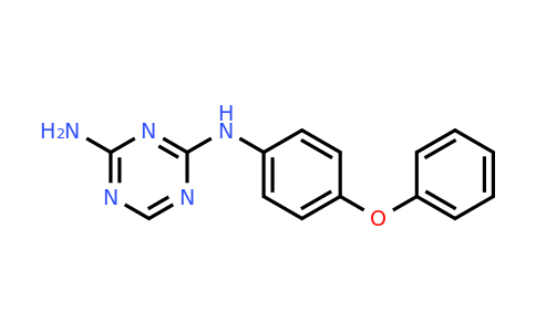 CAS 92555-69-6 | N2-(4-Phenoxyphenyl)-1,3,5-triazine-2,4-diamine