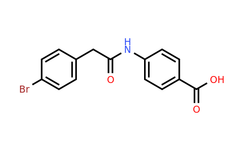 CAS 925562-16-9 | 4-[2-(4-Bromophenyl)acetamido]benzoic acid