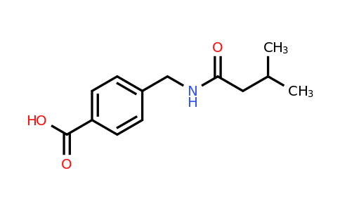 CAS 925580-56-9 | 4-[(3-methylbutanamido)methyl]benzoic acid