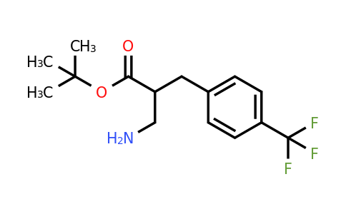 CAS 925889-77-6 | tert-Butyl 3-amino-2-(4-(trifluoromethyl)benzyl)propanoate