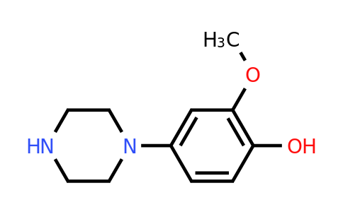 CAS 925889-93-6 | 2-Methoxy-4-(piperazin-1-YL)phenol