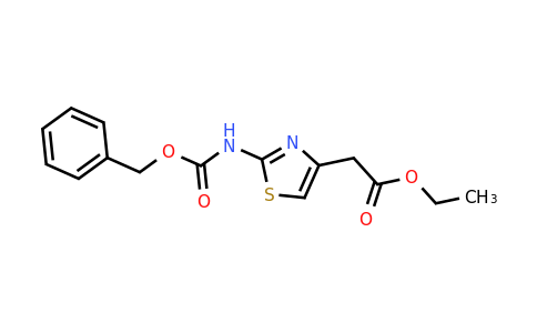 CAS 92592-02-4 | Ethyl 2-(2-(((benzyloxy)carbonyl)amino)thiazol-4-yl)acetate