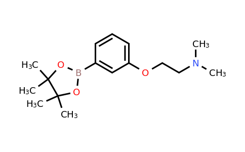 CAS 925940-40-5 | N,N-Dimethyl-2-(3-(4,4,5,5-tetramethyl-1,3,2-dioxaborolan-2-yl)phenoxy)ethanamine